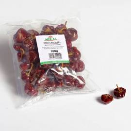Chile Cascabel secco / getrocknete Chile Cascabel Beutel 100 g - Bild vergr��ern 