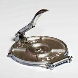 Tortillapresse, Gu� (sehr schwer !!!), Durchmesser ca. 15 cm - Bild vergr��ern 