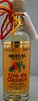 Mezcal Oro de Oaxaca 100 % Agave 38 % Flasche 50 ml Abgabe nur ab 18 Jahre !