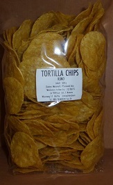 La Tortilla Tortillachips / runde Maistortillachips Beutel 450 g