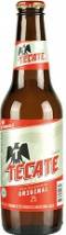 Tecate cerveza / leckeres helles mexikanisches Bier 355 ml Flasche Abgabe nur ab 18 Jahre !